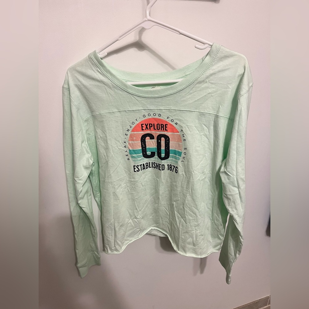 Long sleeve Colorado Tshirt  size medium
